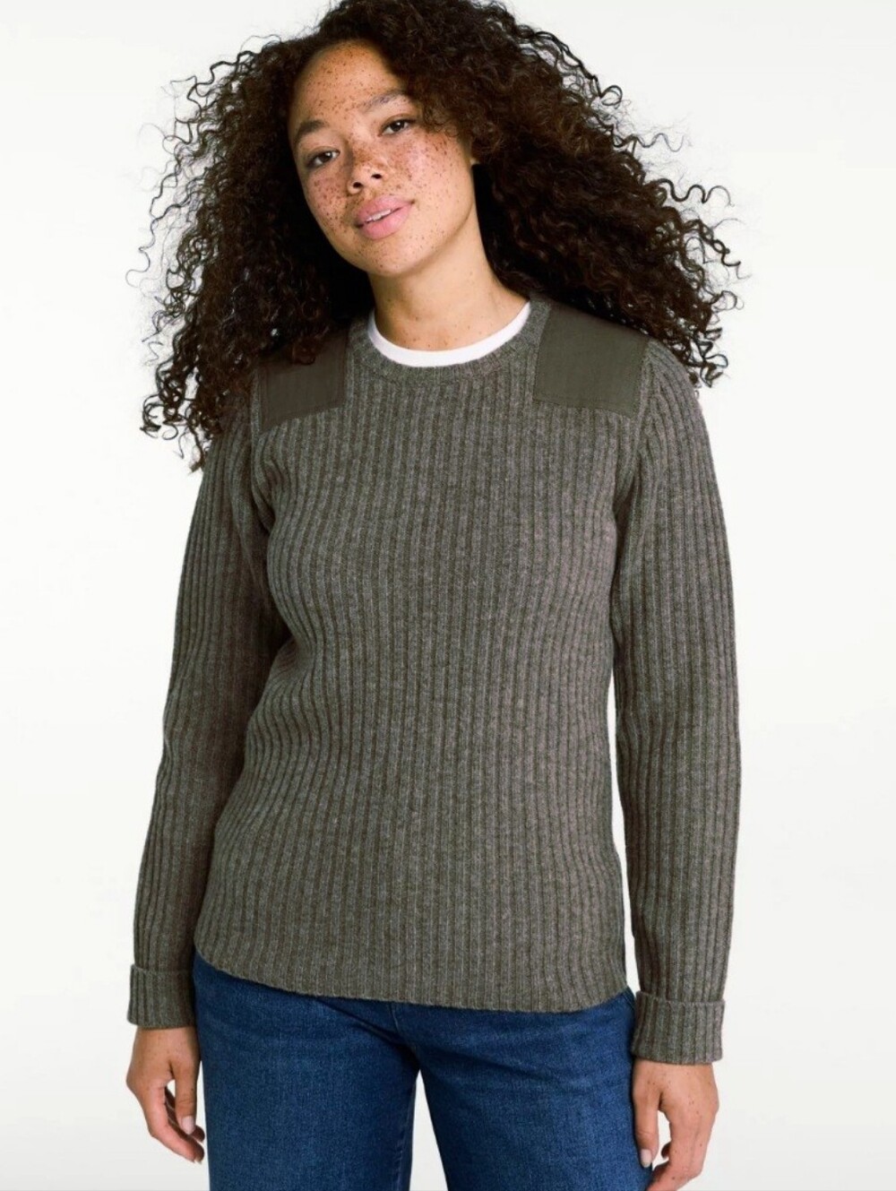 LL Bean Commando Crew Neck Merino Wool Sweater